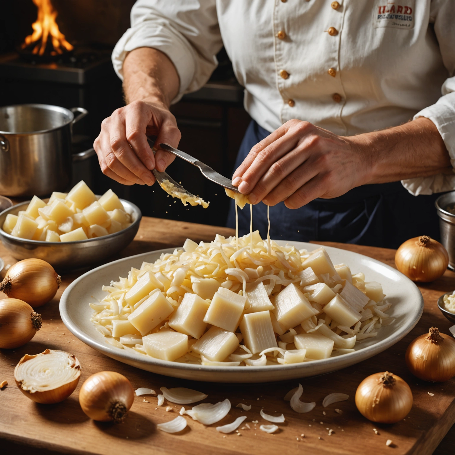 Искусство создания идеальных закусок: секреты варки сала в луковой шелухе